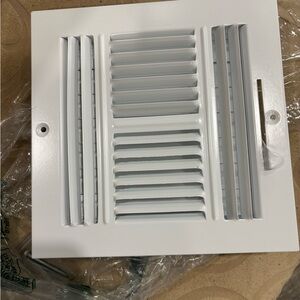 White Vent Cover